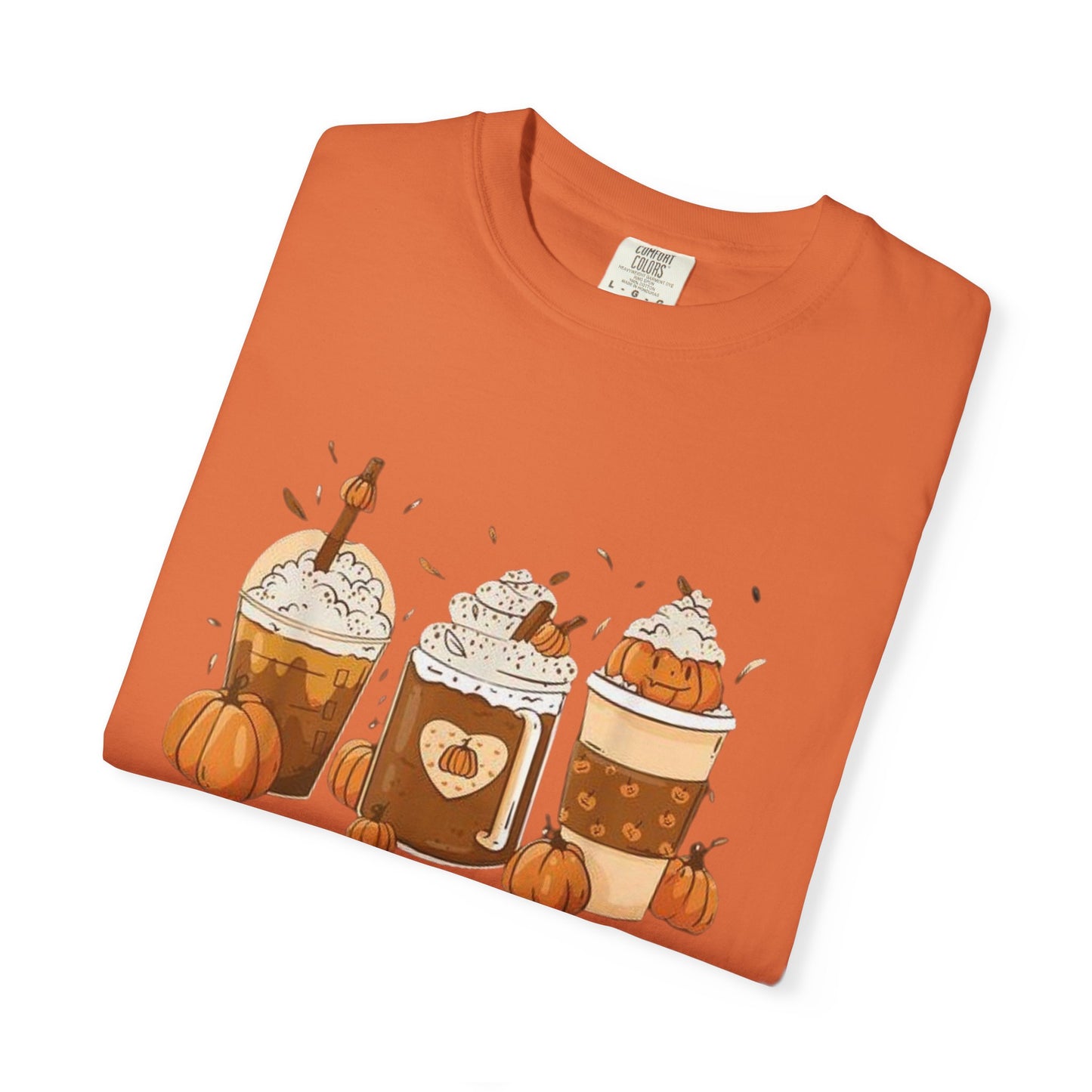 Autumn Vibes Pumpkin Spice Tee, Fall Colors T-Shirt for Teachers, Unisex
