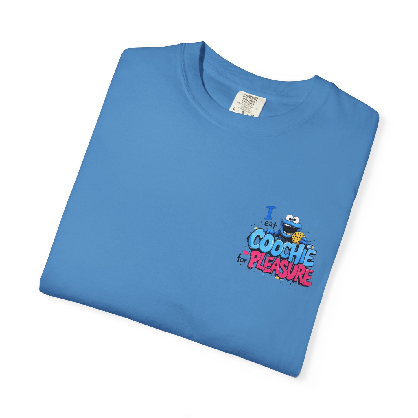 Cookie Monster Unisex Tshirt Funny Sesame Street Tee Comedy Shirt, I Eat Coochie