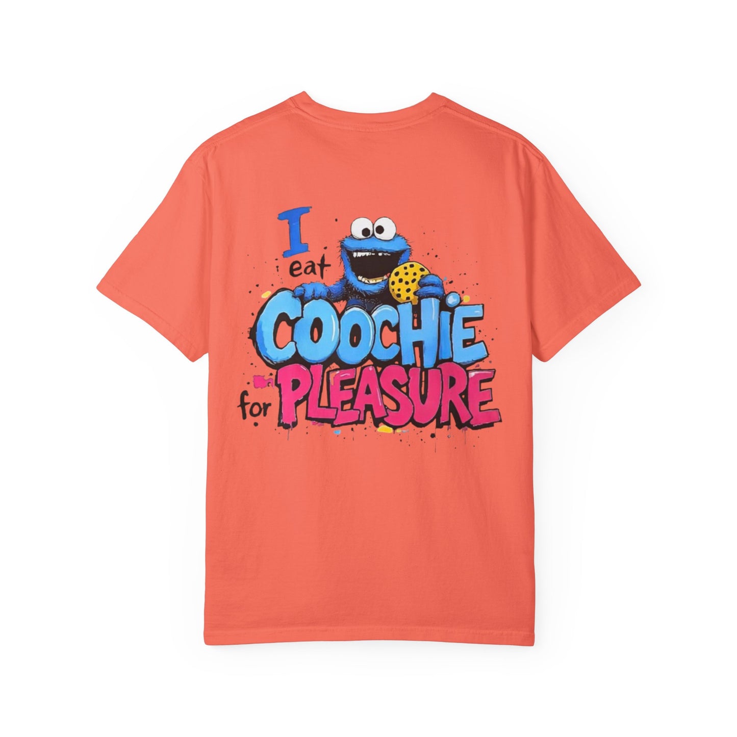 Cookie Monster Unisex Tshirt Funny Sesame Street Tee Comedy Shirt, I Eat Coochie