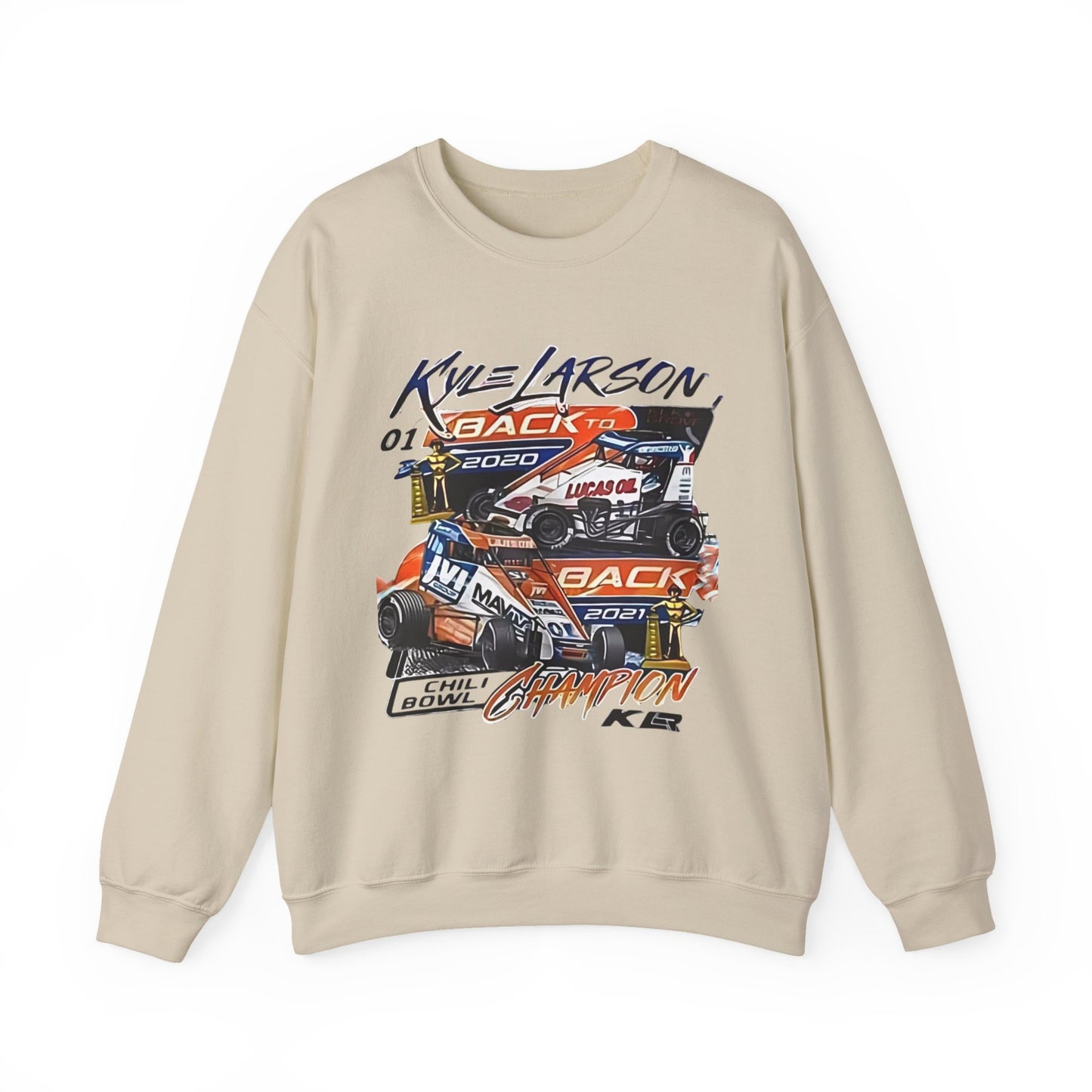 Legend Kyle Larson Dirt Track Racing Back To Back Chili Bowl Champion 2020, 2021