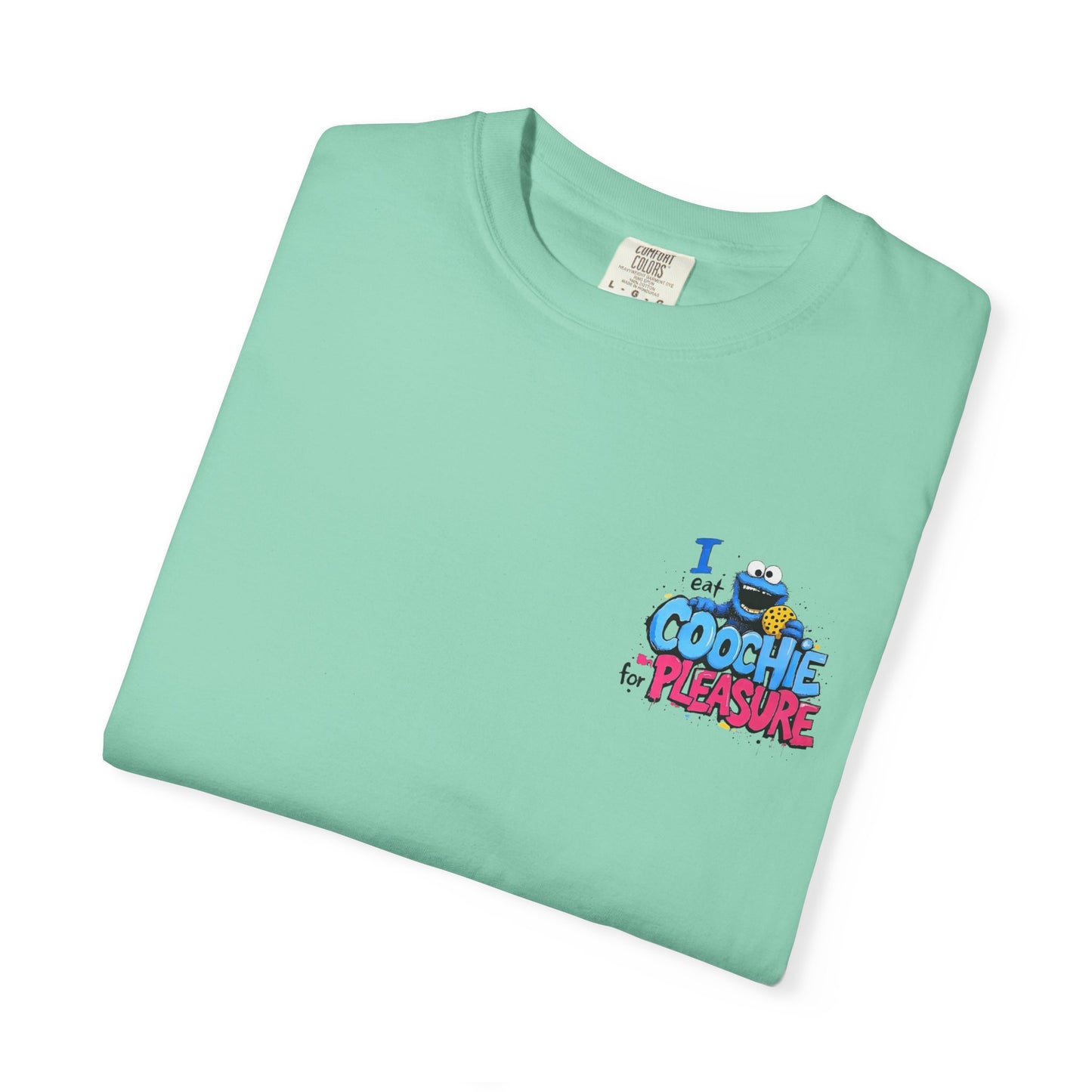 Cookie Monster Unisex Tshirt Funny Sesame Street Tee Comedy Shirt, I Eat Coochie