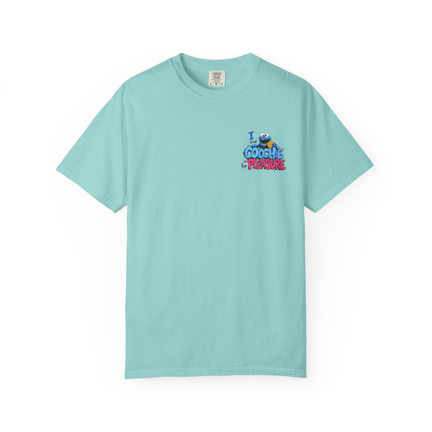 Cookie Monster Unisex Tshirt Funny Sesame Street Tee Comedy Shirt, I Eat Coochie
