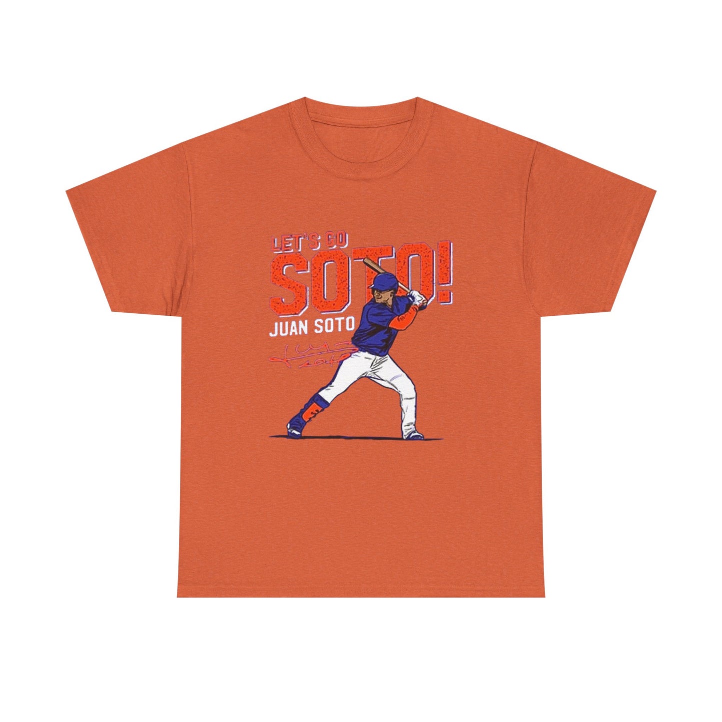 Juan Soto New York Mets MLB Baseball T, Soto Shuffle Unisex Heavy Cotton T-Shirt