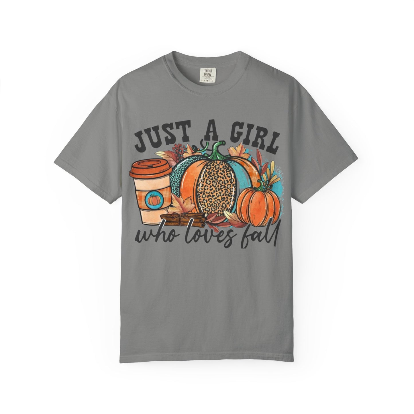 Fall Pumpkin Latte Unisex Tee, Autumn Shirt, Pumpkin Spice Tee, Fall Colors