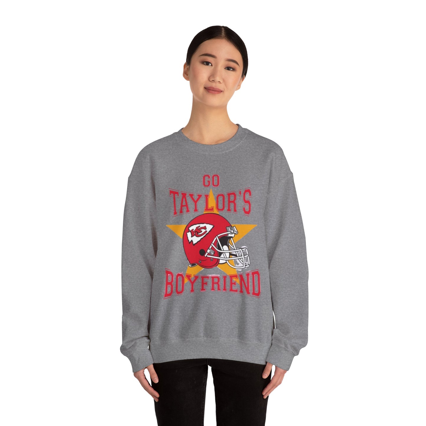 Taylors Boyfriend Sweater, Travis Kelce Kansas City Chiefs Sweatshirt, Unisex
