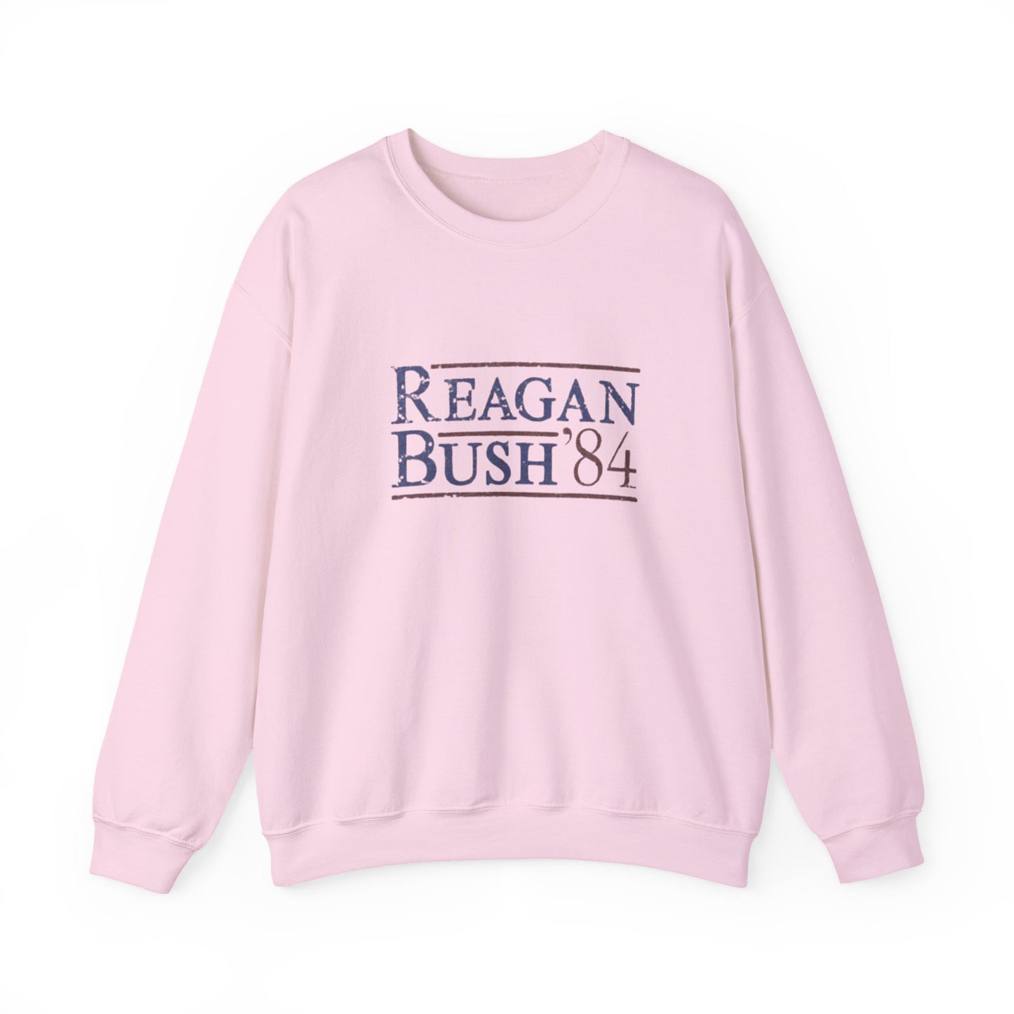 Political Campaign Reagan/Bush 84 Presidential USA Sweatshirt, Unisex Crewneck