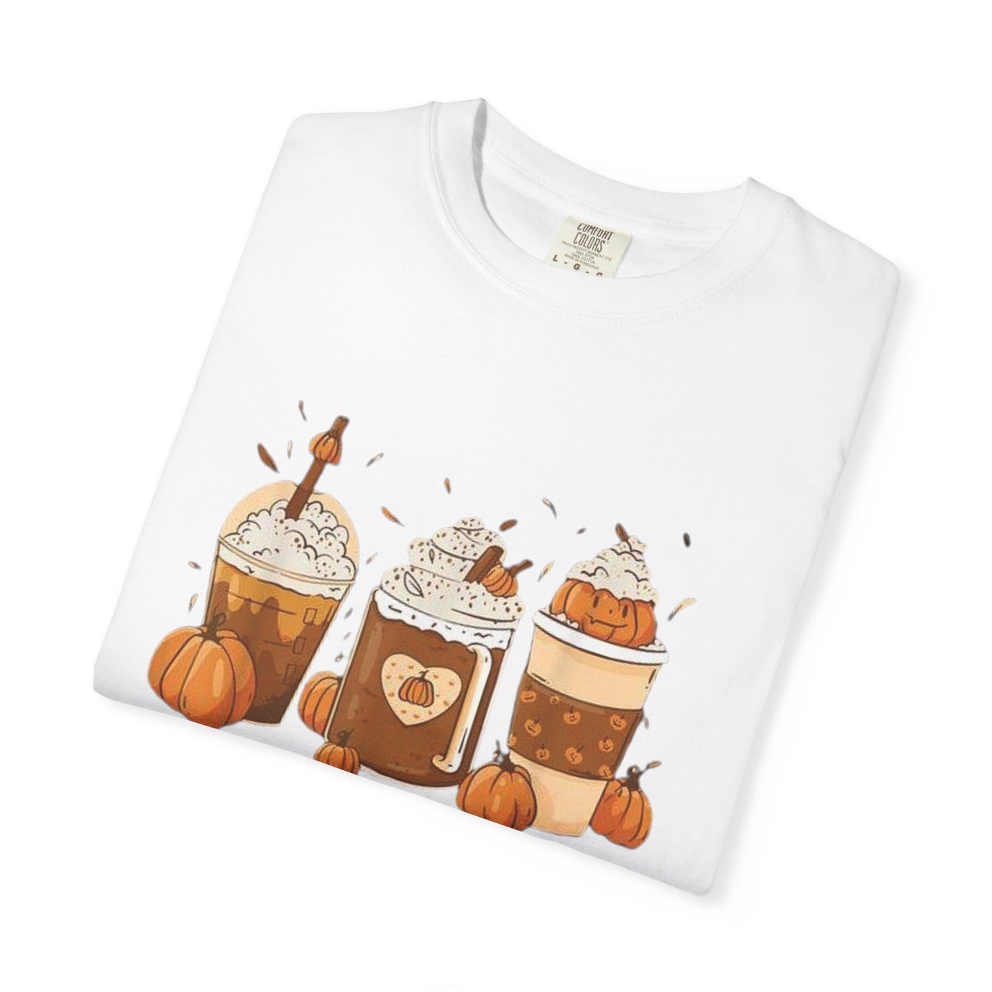 Autumn Vibes Pumpkin Spice Tee, Fall Colors T-Shirt for Teachers, Unisex