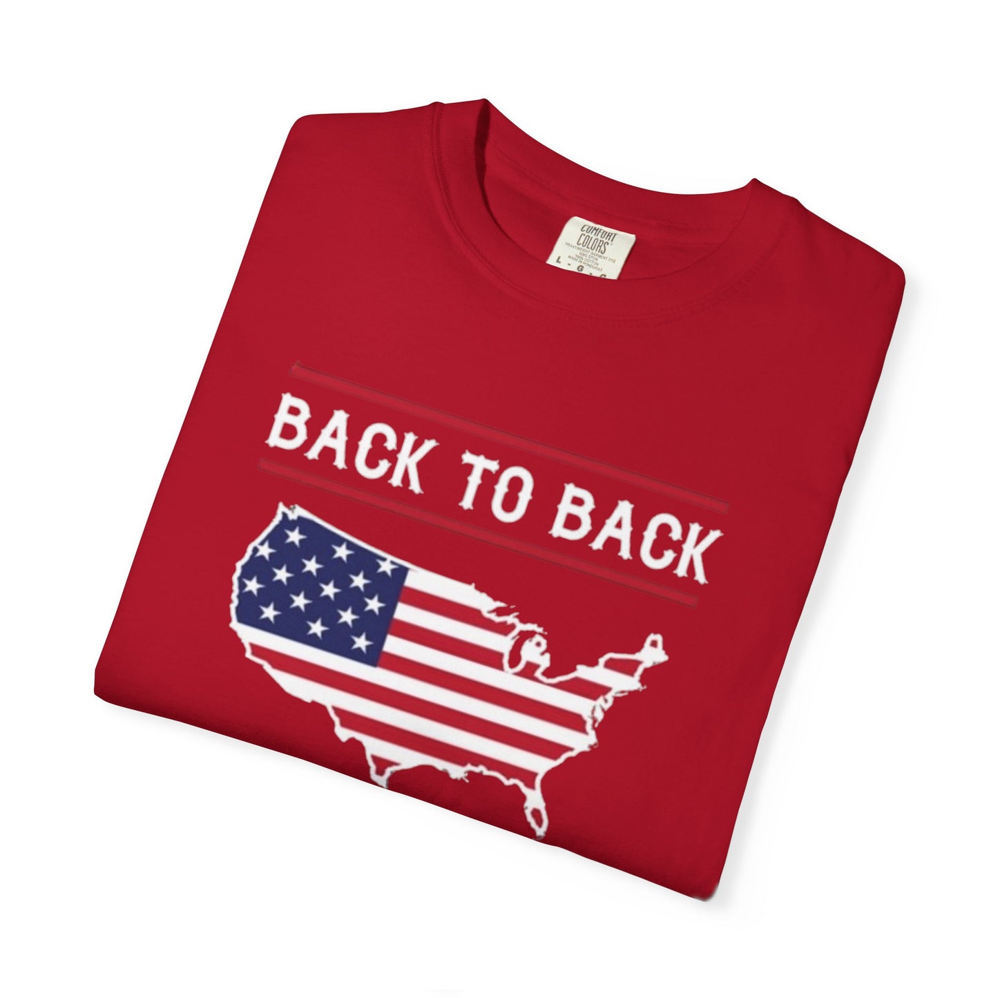 Patriotic USA Back to Back World War Champions 4th of July T-shirt, Independence