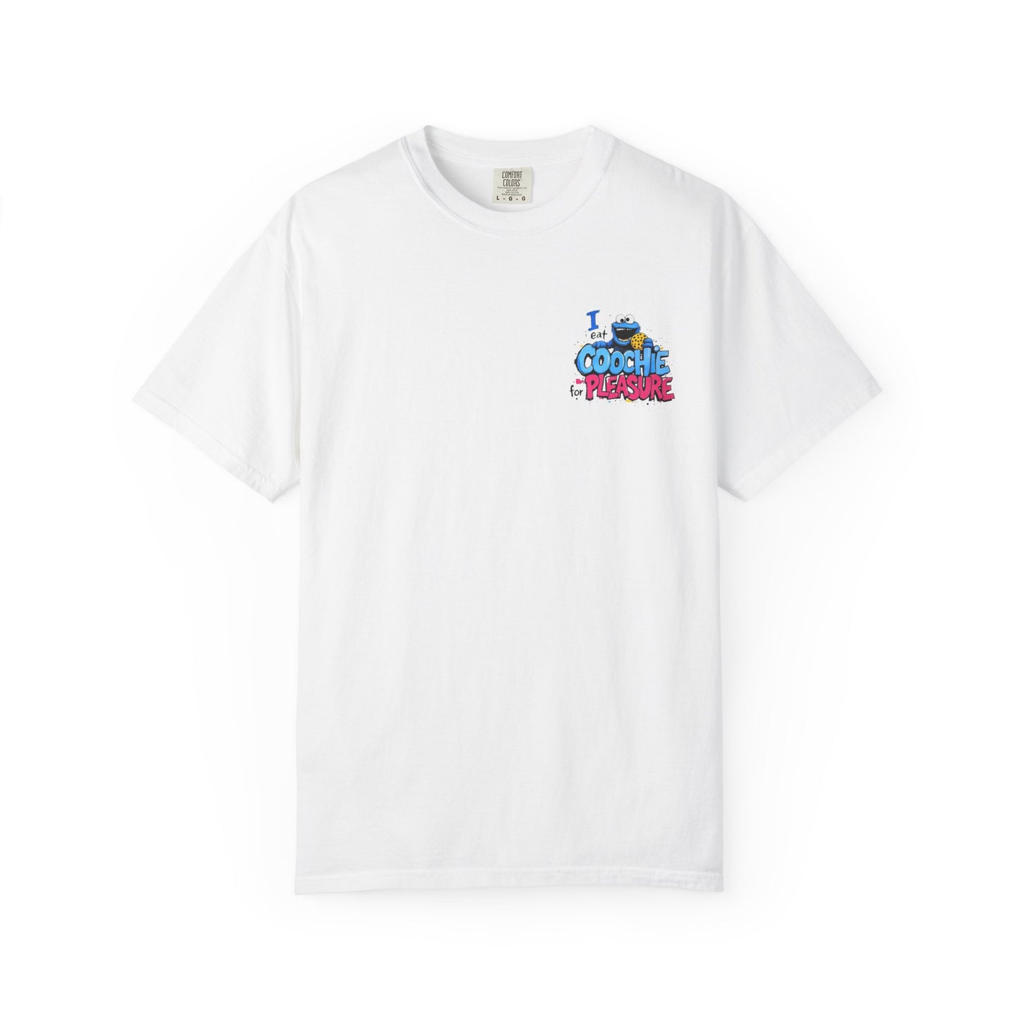 Cookie Monster Unisex Tshirt Funny Sesame Street Tee Comedy Shirt, I Eat Coochie