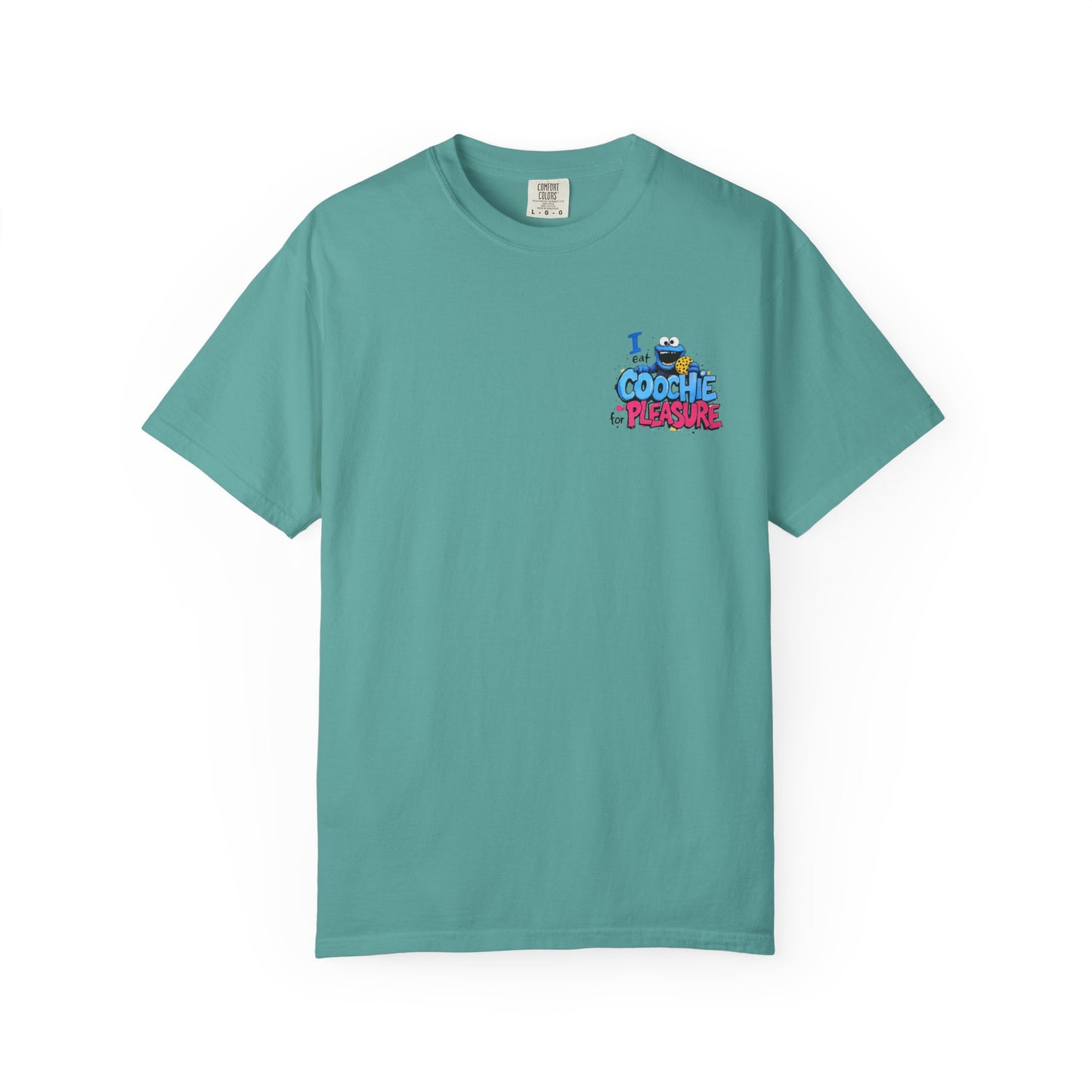 Cookie Monster Unisex Tshirt Funny Sesame Street Tee Comedy Shirt, I Eat Coochie