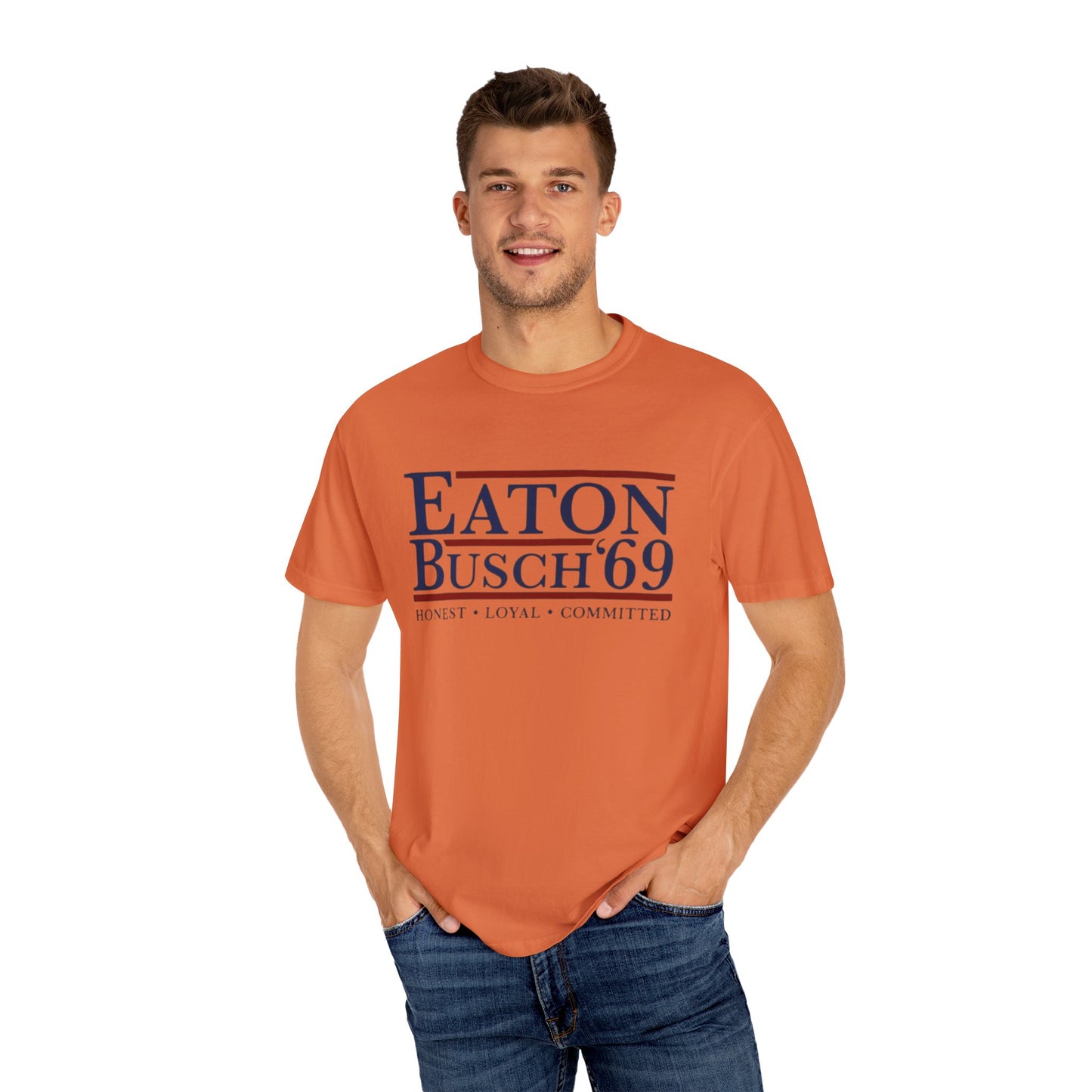 Vintage-Inspired Unisex T-Shirt- Eaton Busch '69, Casual Tee, Retro Shirt, [...]